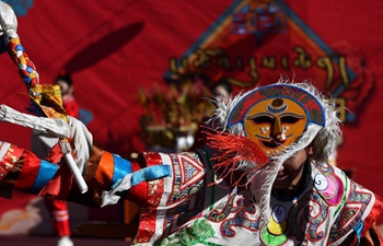 Tibetan people celebrate Chinese Lunar New Year