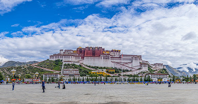 第二届中国西藏网络影像节丨图片类最佳创意奖：布达拉宫广场